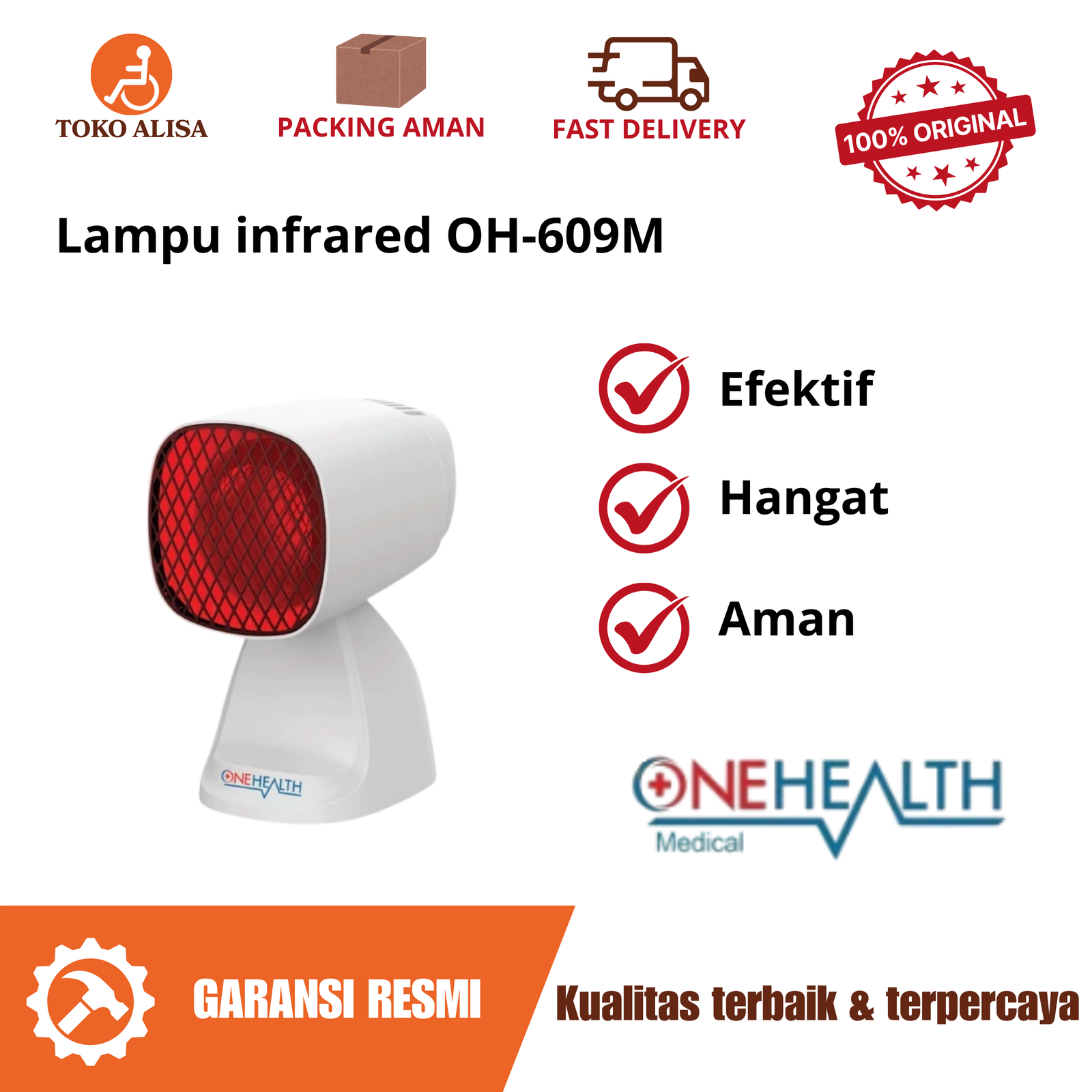 Lampu infrared OH-609M